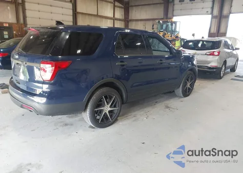 2017 Ford Police Interceptor from USA, damaged, VIN 1FM5K8AR7HGD92095